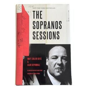 The Sopranos Sessions HBO TV Show Hardcover Book Zoller Seitz Alan Selinwall.